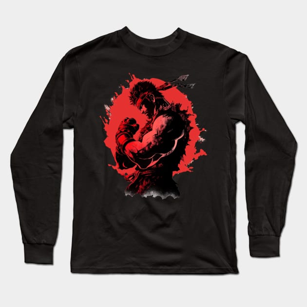 ryu Long Sleeve T-Shirt by skatermoment